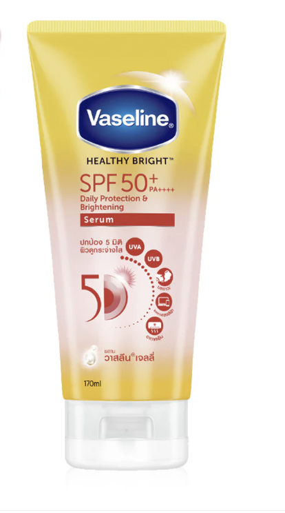 Vaseline Healthy Bright Serum SPF50 PA+++ Sun + Pollution Protection